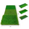 Golf Hitting Mat Indoor Outdoor Mini Practice Durable PP Grass Pad Backyard Exercise Golf Training Aids Accessories
