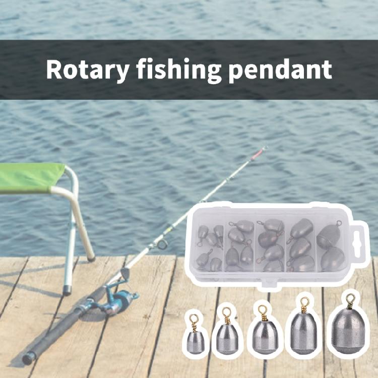 Fishing Weights Sinkers Assortment Metal Casting Sinkers Weights with Rings Water Drop Sinkers Weight Easy to Use