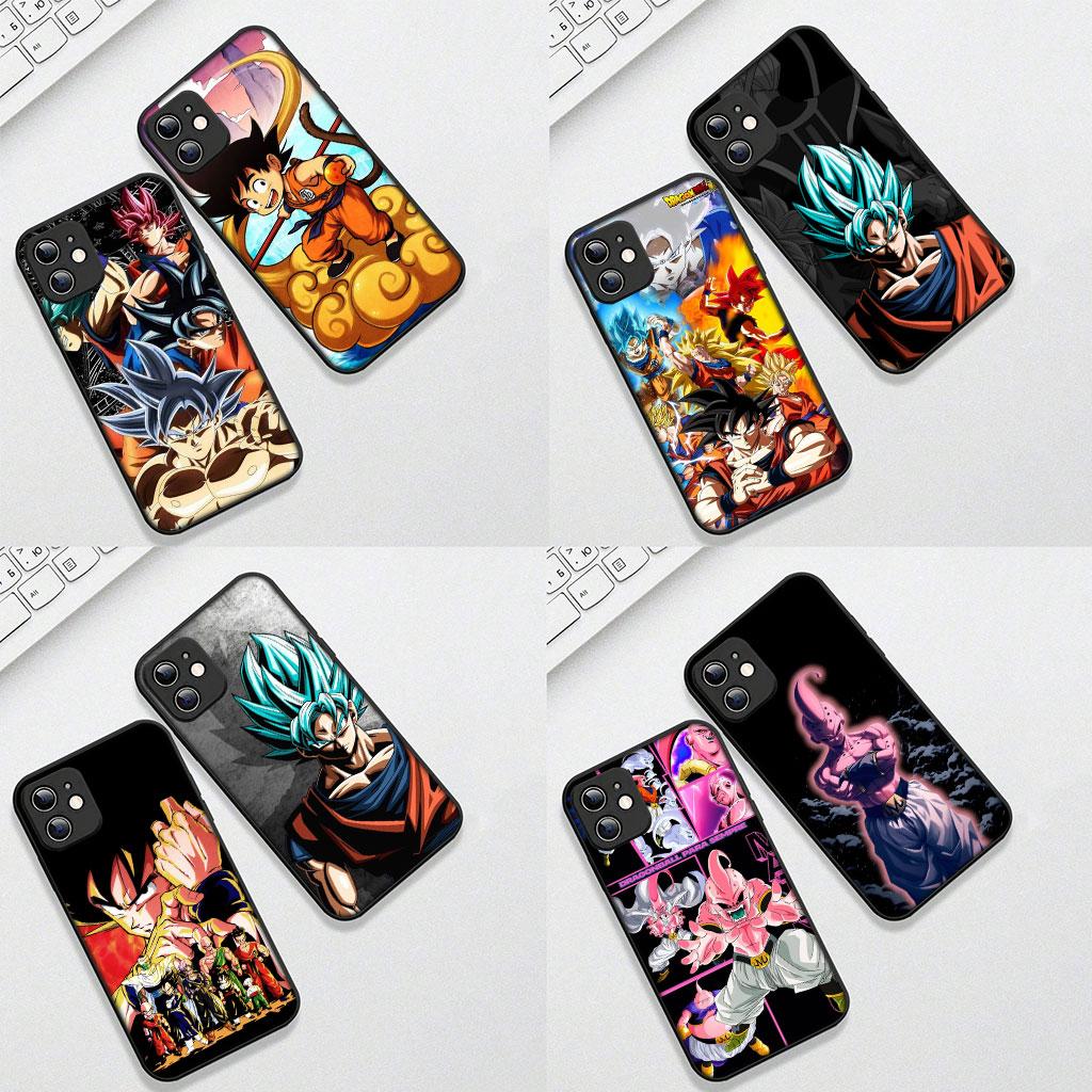 Gokus Dragons Balls Majin Buu Z Casing Phone Cover for Apple iPhone 16 15 14 11 Pro Max 7 8 Plus SE2 SE3 SE 2022 2020 Case