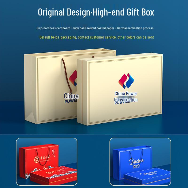 Year of the Horse Thermos Cup Gift Set with Custom Logo for Company Annual Meeting