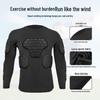 In-Stock Men's Rugby Goalkeeper Long Sleeve Training Uniform Set - Anti-Collision