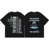 The Weeknd After Hours Til Dawn Tour 2026 Merch T-Shirts Mode Hip Hop Kurzarm-T-Shirts Unisex Unisex Lässiges Baumwoll-T-Shirt