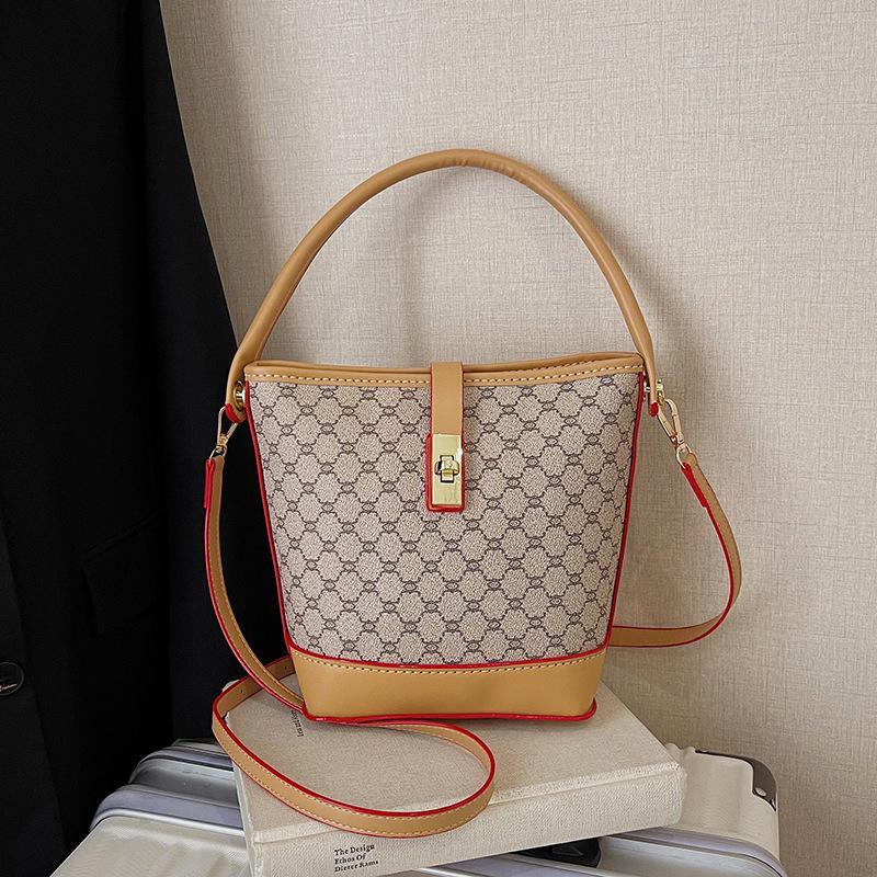 

Сделай сам Плетеная сумка-ведро с принтом ручной работы - Ретро кроссбоди, набор для сумки и сумки через плечо