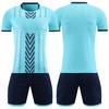 2021 Children Sets Football Uniforms Boys and Girls Sports Men Youth Training Suits Blank Custom Game Print Soccer Sets