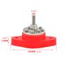 Red Battery Junction Post Bus Bar Power Distribution Block M6 Single Stud For RV