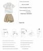 Baby Boy's First Birthday Formal Outfit – Short-Sleeve Shirt & Shorts Set