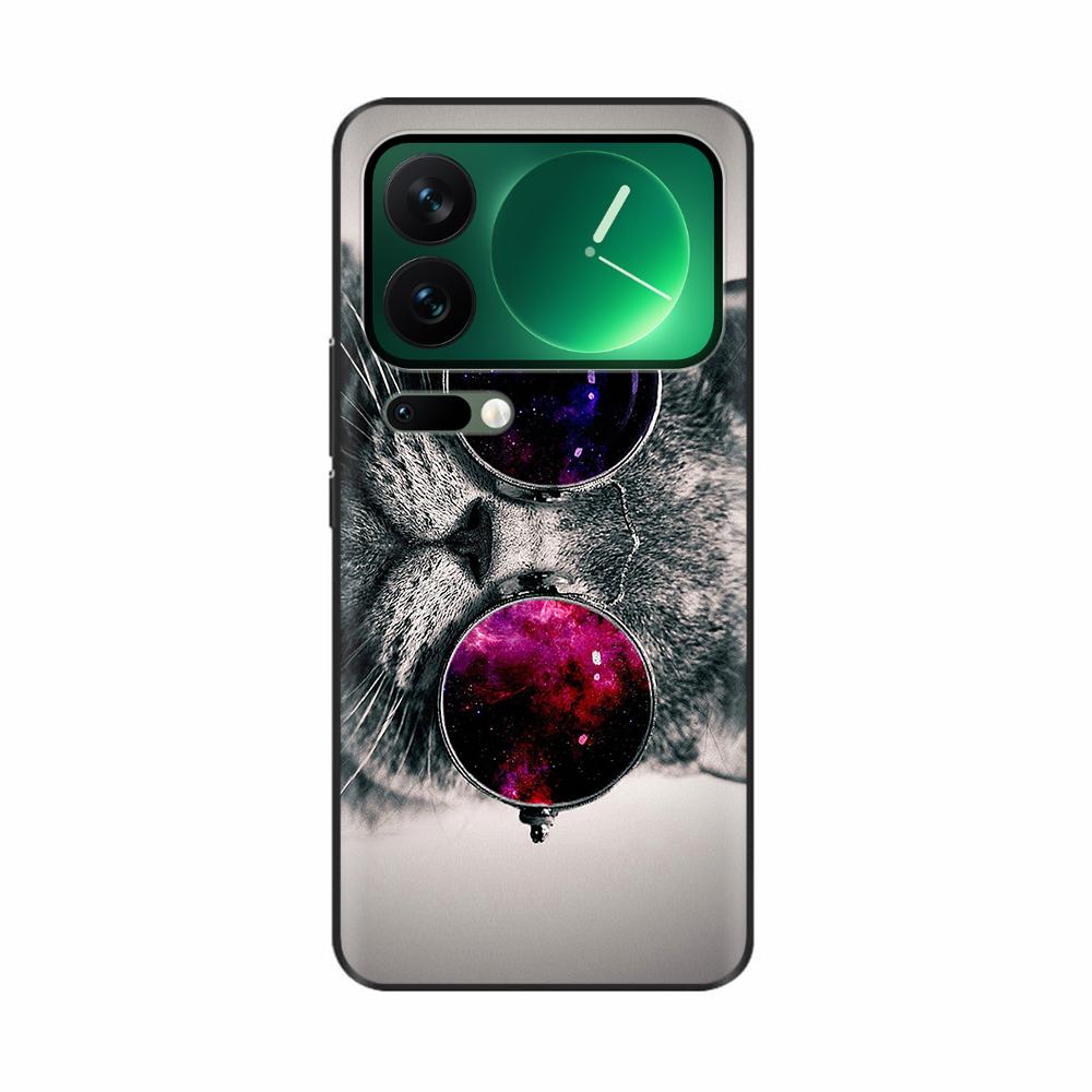 Case For Xiaomi 17 Pro Max 17 Pro Soft Black Silicone Painted Protective Phone Back Cover For Xiaomi 17 Mi17 Pro Shell Bumper