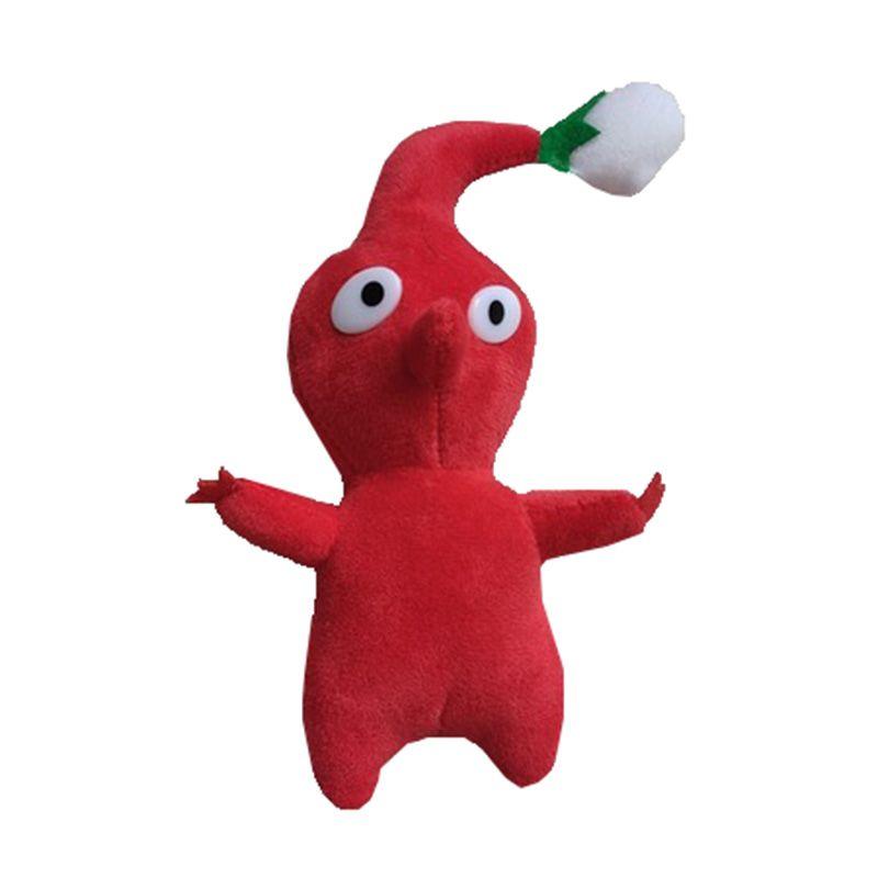 

Плюшевая игрушка Пикмин 15 см 6 дюймов Цветочный бутон Мягкая набивная кукла Детский подарок Коллекционный красный