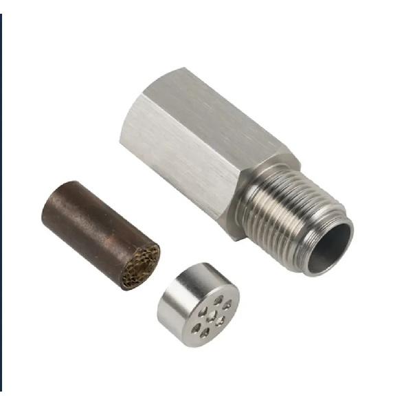 1pcs Oxygen Sensor Adapter Car Check Engine Light Fix Catalytic Mesh Oxygen O2 Sensor Spacer Adapter Mini Catalytic Converter серебряный