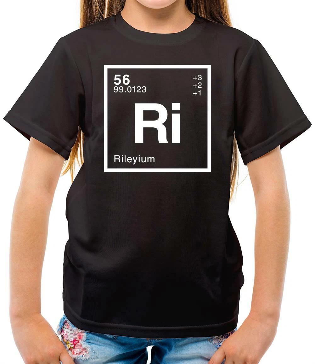 

RILEY Periodic Elet Kids - Kids T-Shirt - First Name - Surname - Personal 160