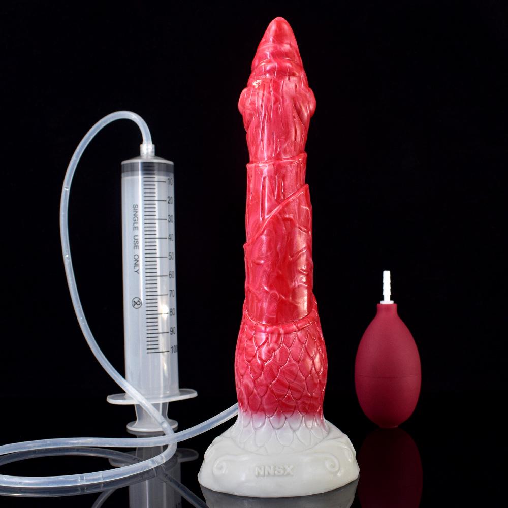 Unisex Liquid Silicone Dildo & Anal Plug for Couples