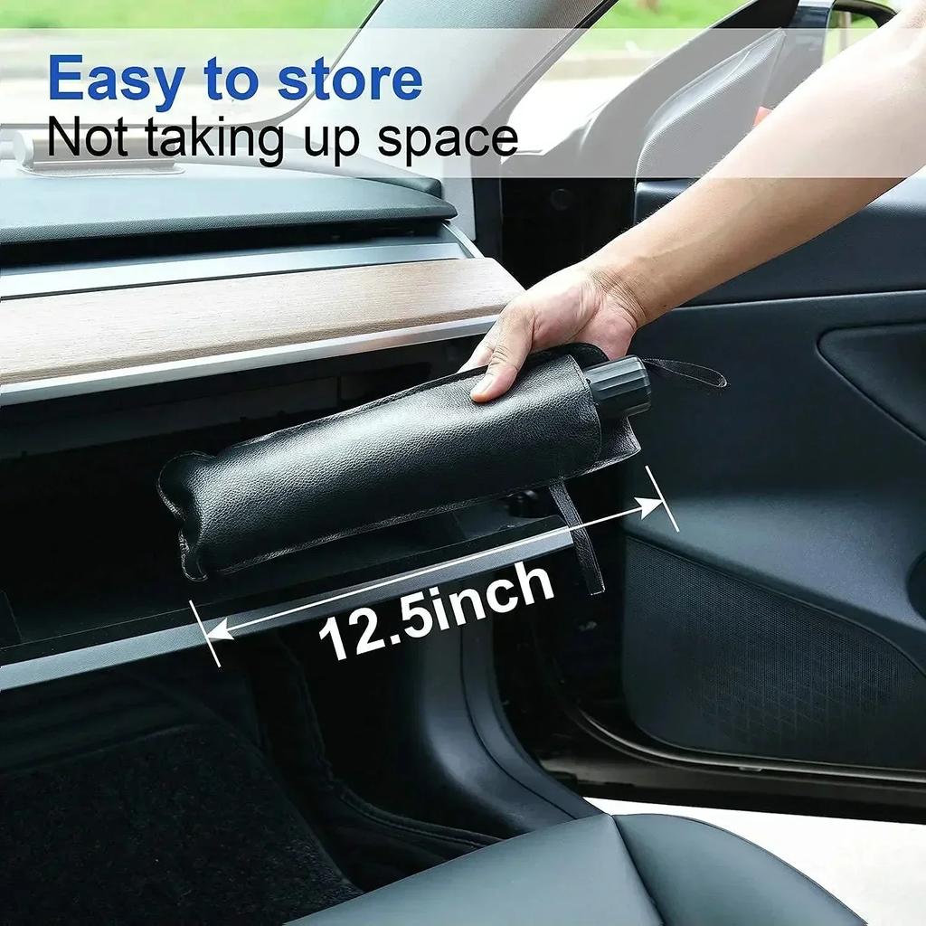 Folding Car Sunshade Umbrella for Windshield Mesh Sunshade Side Window Summer UV Protection Parasol for Car Window Easy Storage