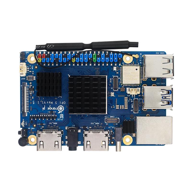 OrangePi 5 Max Dev Board Aluminum Heatsink Set with Thermal Paste