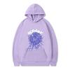 Unisex Kapuzenpullover Mit Spinnenaufdruck Lockerer Schnitt Langarm Pullover Winter