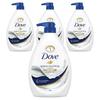 Dove Beauty Nourishing Body Wash 1kg 4 Pcs