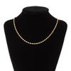 NEW Men Women Exquisite Jewelry Gold Filled 16-30 Inches Chain Necklace