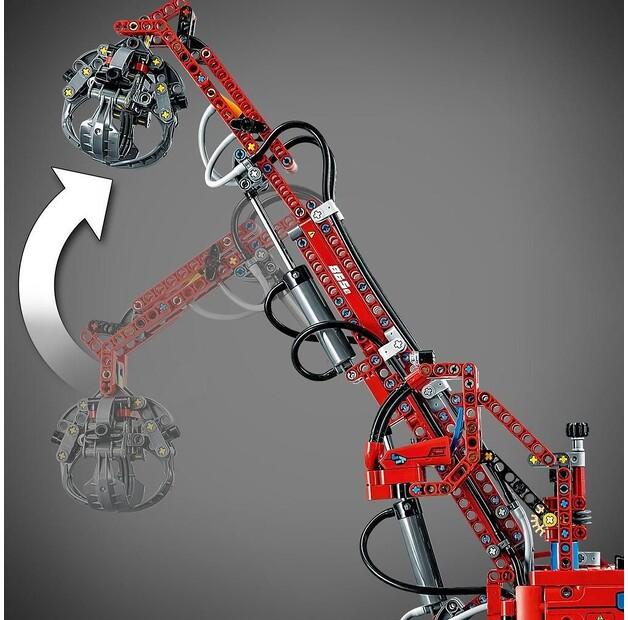 LEGO Technic 42144 Crane with Grab