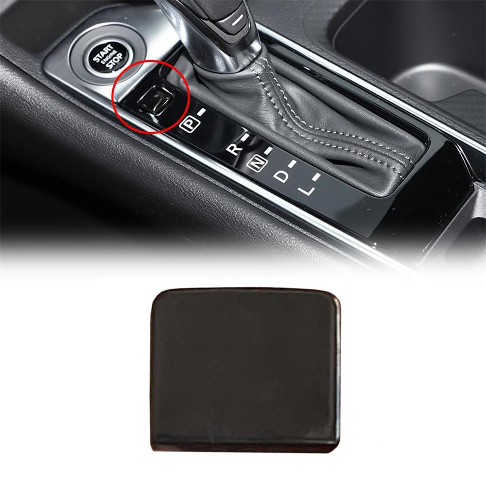 Black Gear Shift Lock Release Button Cap Cover Trim For Nissan Sentra 2020-2024