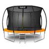 Profiled Garden Trampoline 12Ft/374Cm With Internal Net Neo-Sport