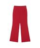 AMES-WORLDWIDE Classic Slim Boot Cut Sweat Pants Red