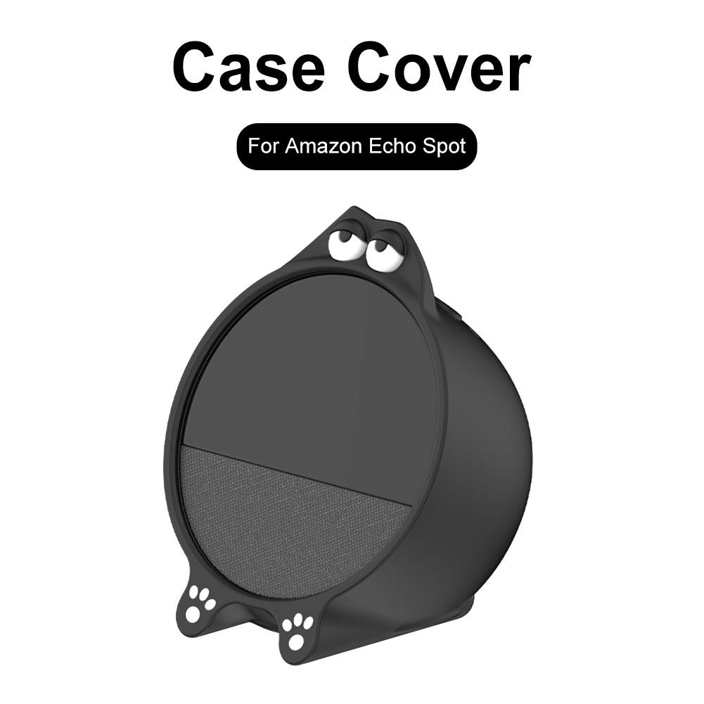 Silicone Cute Funny Kawaii Case Cover Anti-scratch Soft Sleeve Protective Cover for Echo Spot (2026 Release) Case