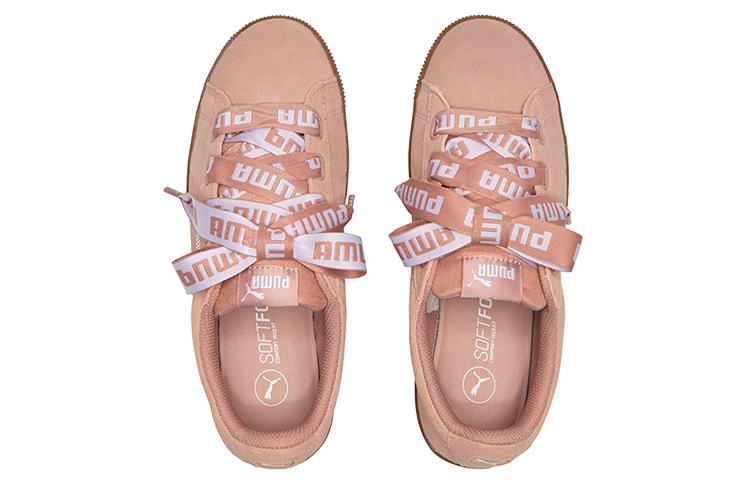 Women's Sneakers PUMA Vikky Platform Ribbon Pink/Brown Women's