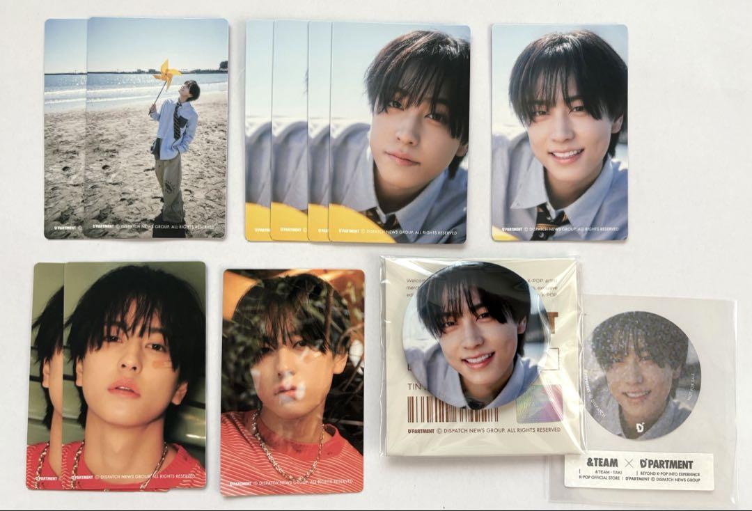 

[USED] D PARTMENT Trading Card Collector s Card Can Badge TAKI