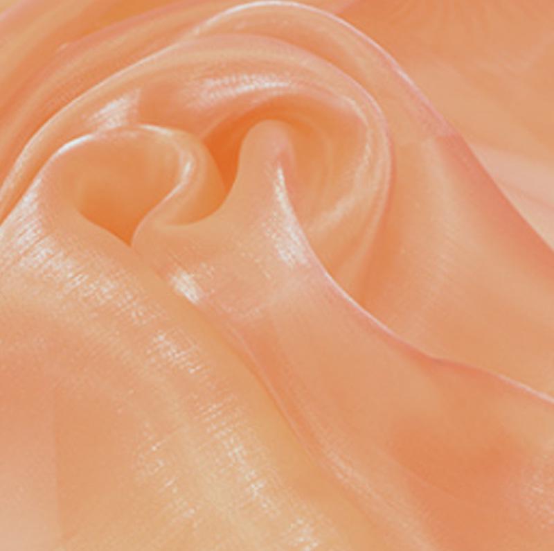 Korean Silk Organza Flash Yarn for Decorative Scarf, Hanfu, Cheongsam, Wedding Handicrafts