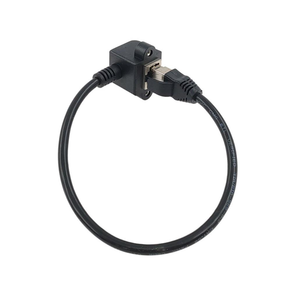 8Pin Male To Female RJ45 Ethernet LAN Cord RJ45 Cable Panel Mount Extension Cable Network Wire