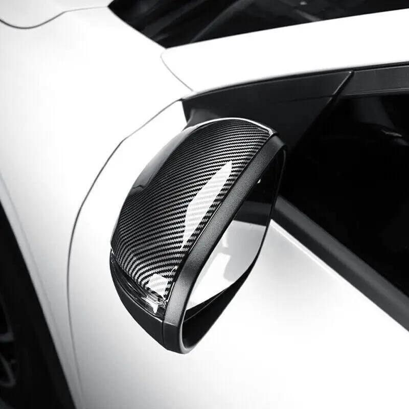 For Chevrolet Trax 2025 2025 Car Sticker Rearview Side Mirror Cover Wing Cap Exterior Door Rear View Case Trim Carbon Fiber Look