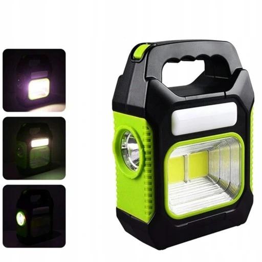Halogen Mocny Przenośny Akumulator Duża Lampa Led