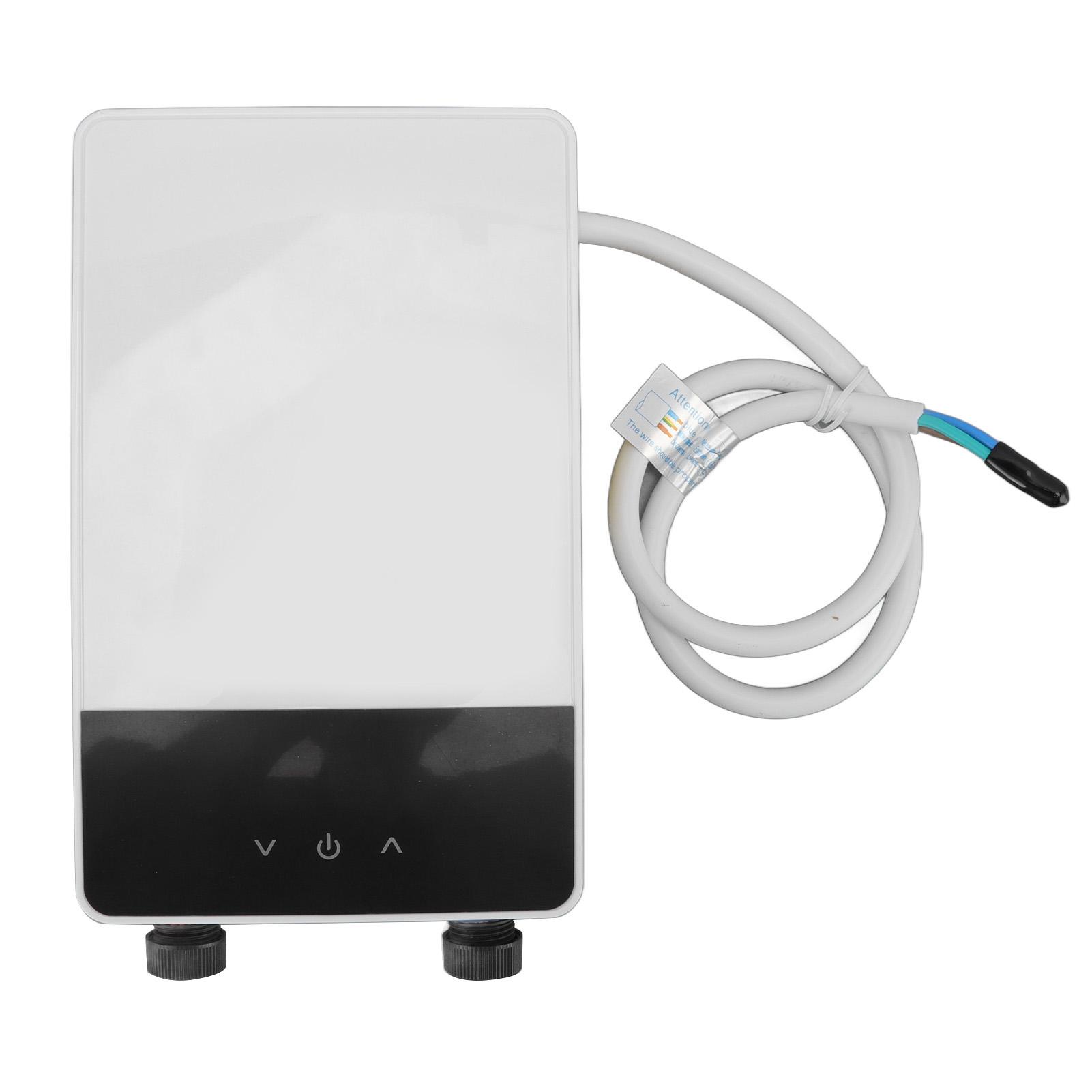 

220 В 5500 Вт проточный водонагреватель электрический бесценный мини проточный водонагреватель с калибром G1/2 для домашней ванной комнаты 220V белый