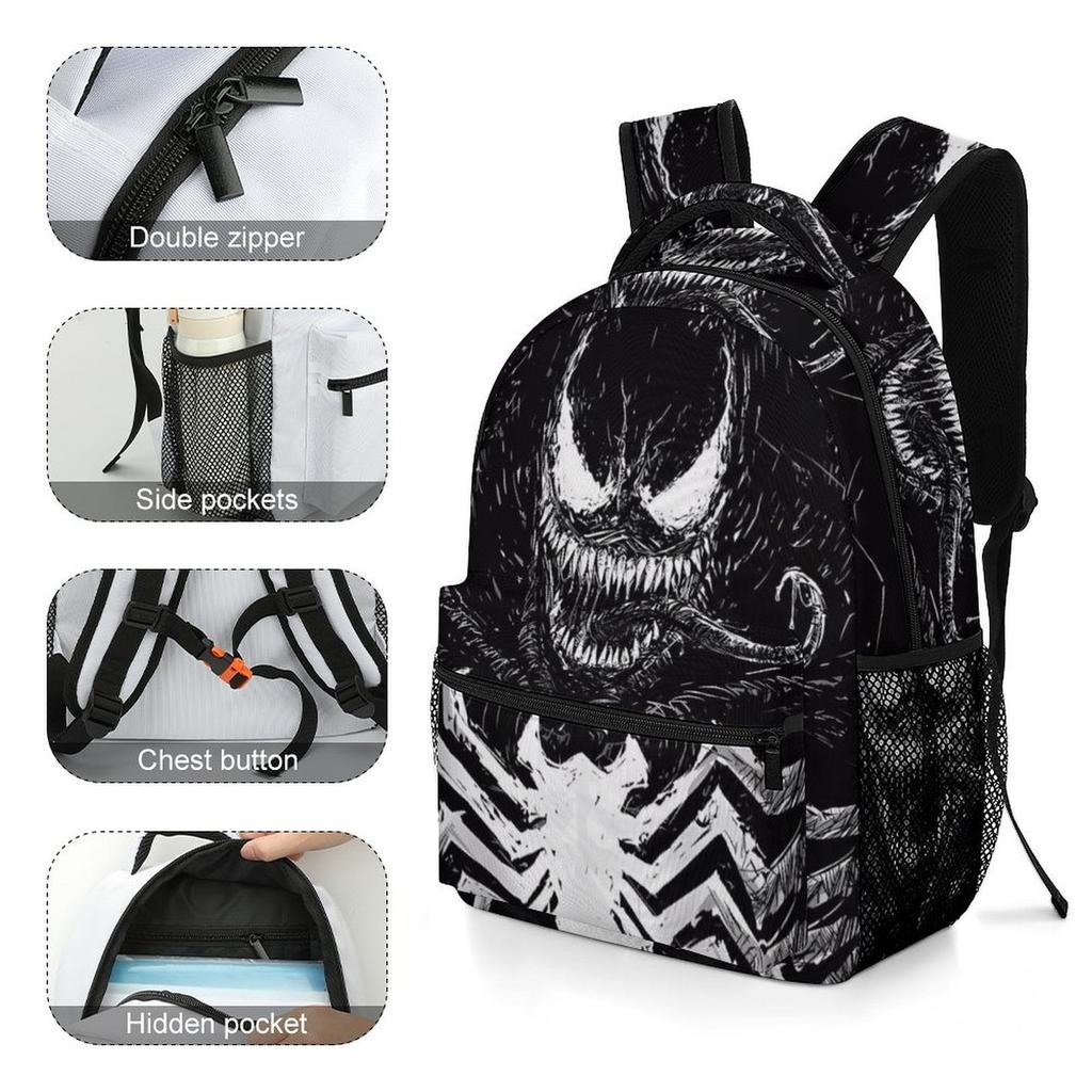 Batoh Student taška přes rameno Cestovní batoh na notebook dárek