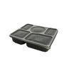 Xinpai Ke Disposable 4-Compartment Takeaway Food Container