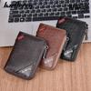 Baellerry Men's Short Zipper Wallet - Anti-Theft, Anti-Demagnetization, Credit Card & Money Clip
