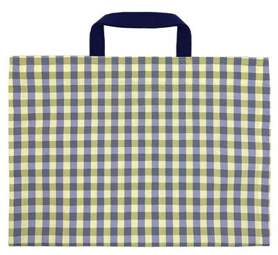 Tote Practice or for Elementary and Made In with Name Muted Green Gingham Bag09 [miwaki] Girls' Bag, Handbag, Bag, Sub-Bag School, Kindergarten,