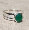 Green Onyx Ring, 925 Silver Ring, Handmade Ring, Designer Ring, Statement Jewelry, Bezel Ring, Sterling Silver