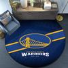 Golden State Warriors Logo Round Rug for Livingroom,Bedroom, Palyroom, Chair Rug, Area Rug, Circle Carpet, Large Size Fan Christmas Gift