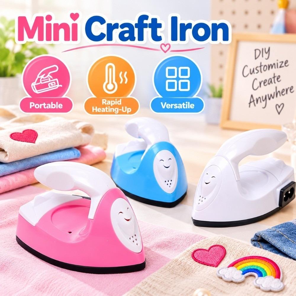 Handheld Fuse Beads Electric Iron Portable Heat Transfer Machine Heat Press  Clothes Ironing