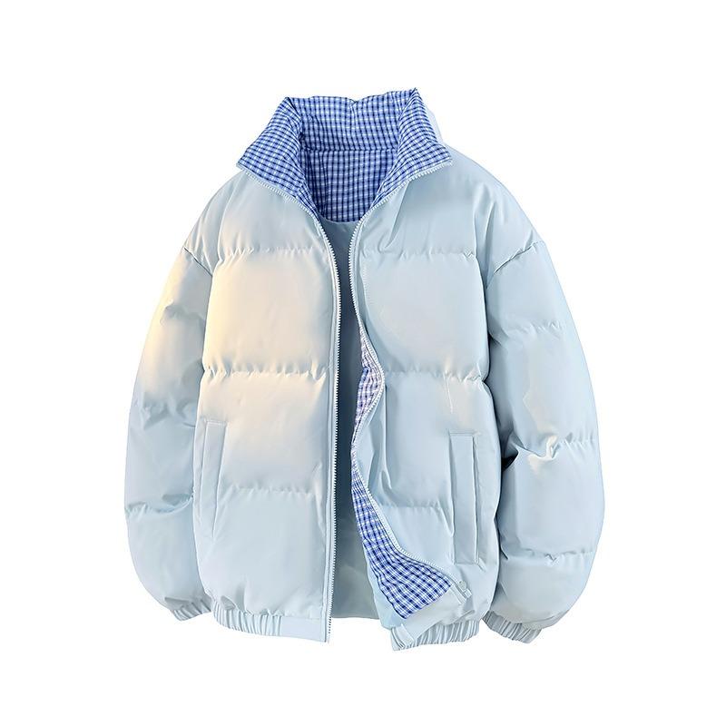 Stand-up Collar Cotton-padded Clothes for Men and Women To Keep Warm In Winter, New Thickened Bread Cotton Clothes for Couples, Winter Coats for Men