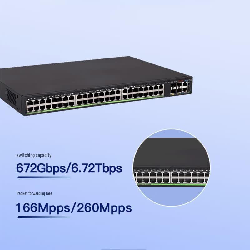 H3C S5130S-52MS-PWR-EI-G 52-Port Gigabit PoE Switch