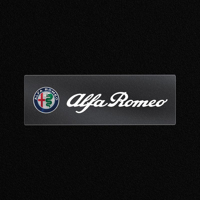 New Car Styling 3D Metal Car Interior Dekoration Stickers Badges Car Accessories For Alfa Romeo 308