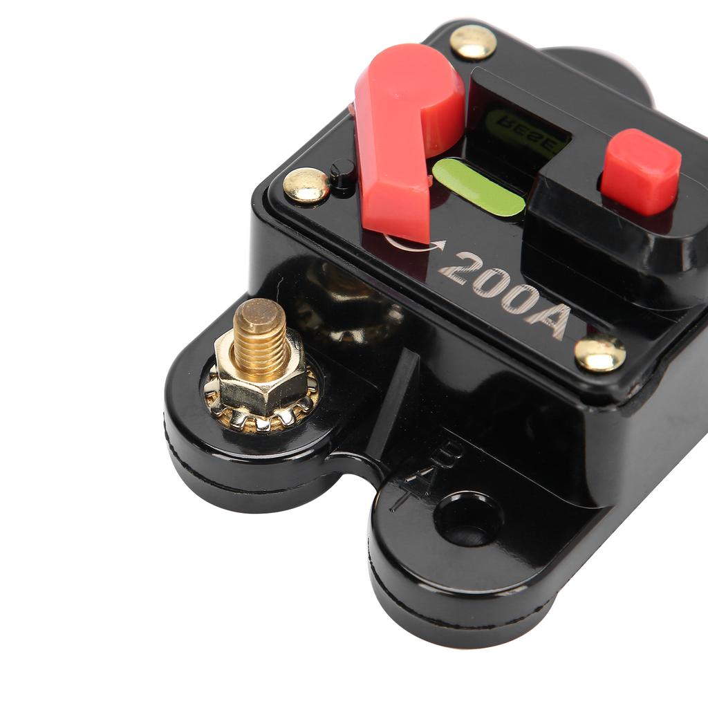 12-24-V-Sicherungswechselrichter mit Leistungsschalter und manueller Rücksetzung für Auto-Audiosystem, Boot, LKW