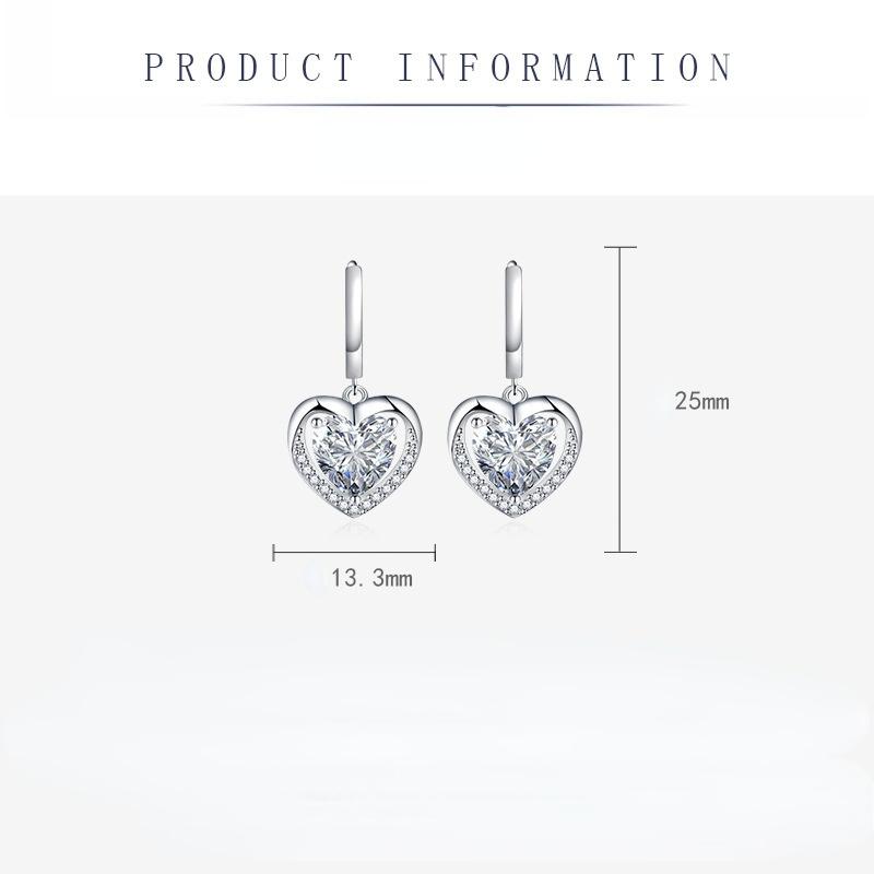 Sace Gems Classic Copper Alloy Zircon Earrings Ladies Jewelry Wedding Promise Party Gift
