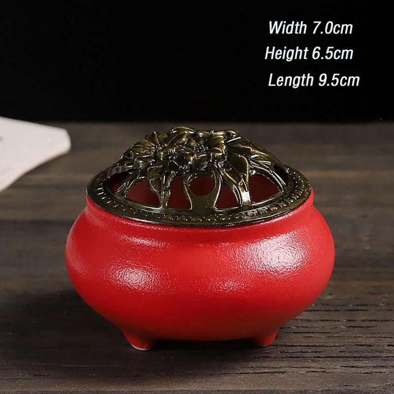1pcs,Small Aromatherapy Stove,Ceramic Incense Burners,Creative Aroma Burners,Room Desktop Decoration