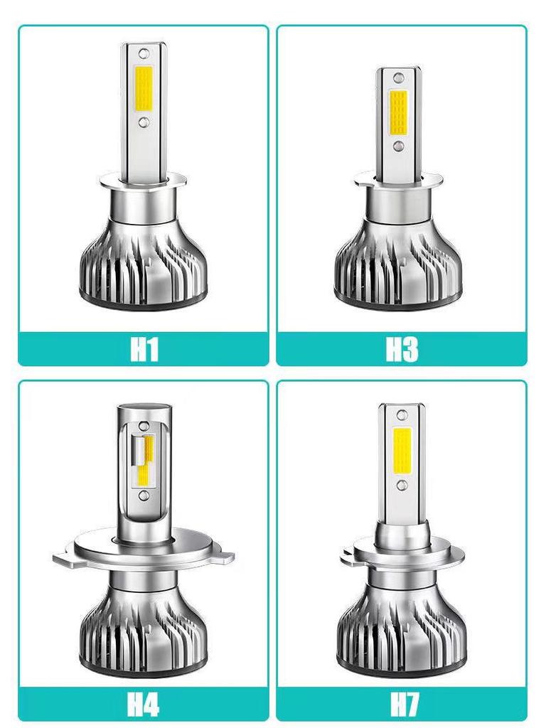 Honda Greiz H11 LED Headlight Bulb - Super Bright High/Low Beam Accessory