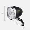 ABS Shell 3 LED Bike Light Bicycle Night Riding Safety Warning Front Lamp Without Battery Classical Retro Bicycle Headlight