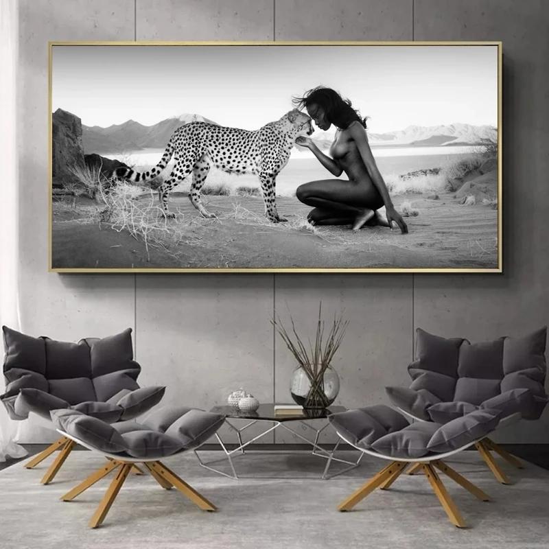 Buddha Zen Modern Black and White Elephant Pictures Canvas Painting Prints and Posters Living Room Office Wall Art Home Decor No Frame