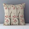 Colorful Plants Life Trees Printed Cushion For Couch Seat Back Cushions Home Decorative Pillows 45X45Cm
