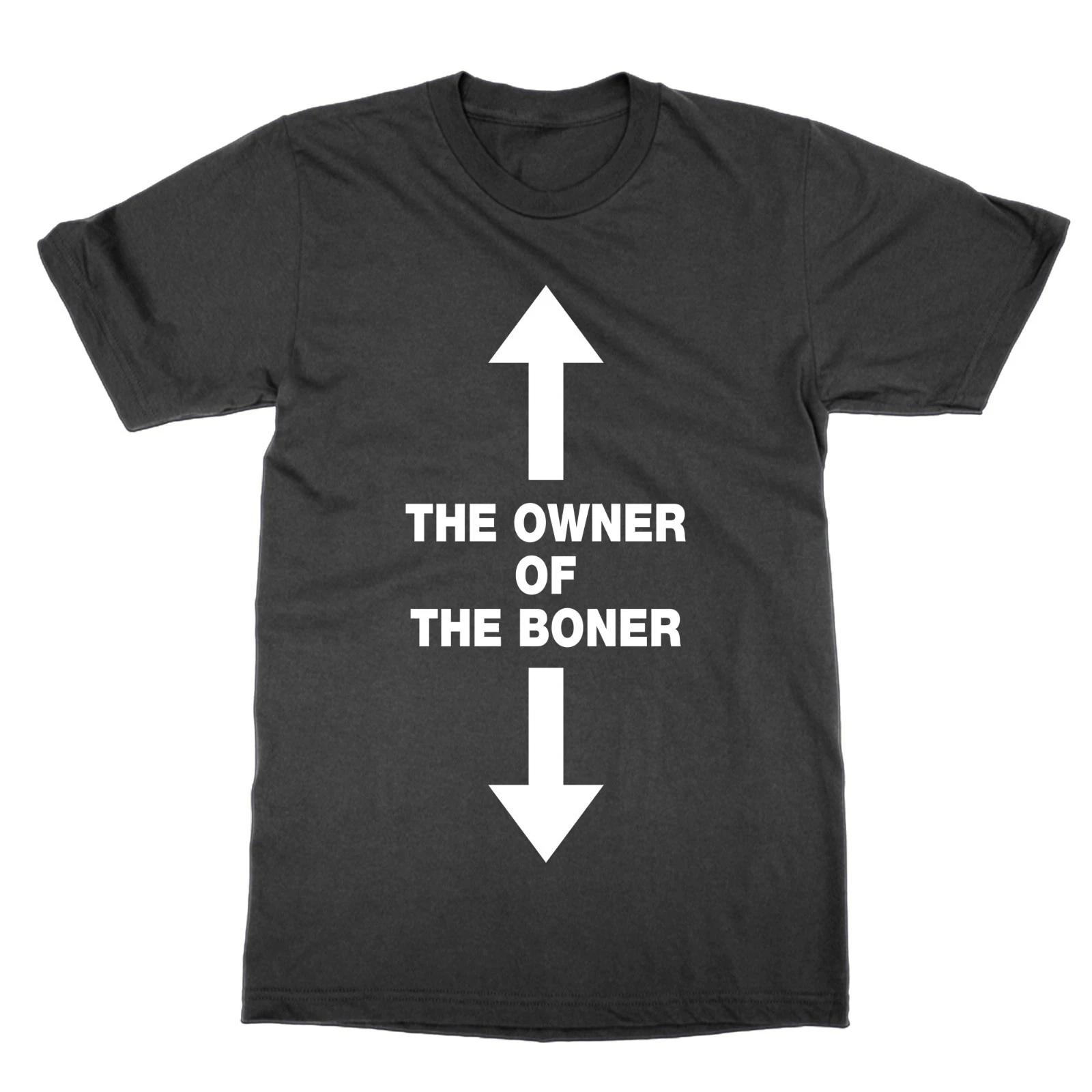 the Owner of the Boner t-shirt funny top adult humour tee 2XL